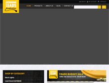 Tablet Screenshot of extensionleadsaustralia.com.au